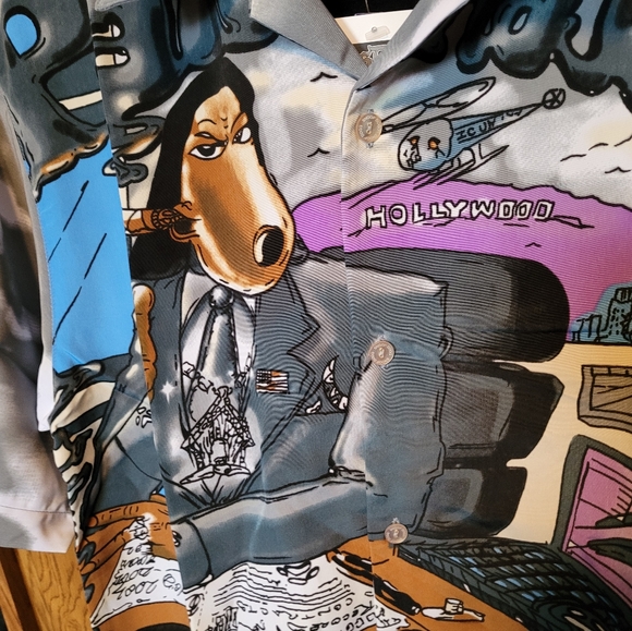 SNOOP DOGG DOG 🐕 VINTAGE BUTTON DOWN SHIRT - Picture 2 of 16